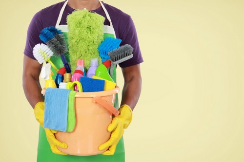 Stain removal cleaning supplies arranged for household fabric care